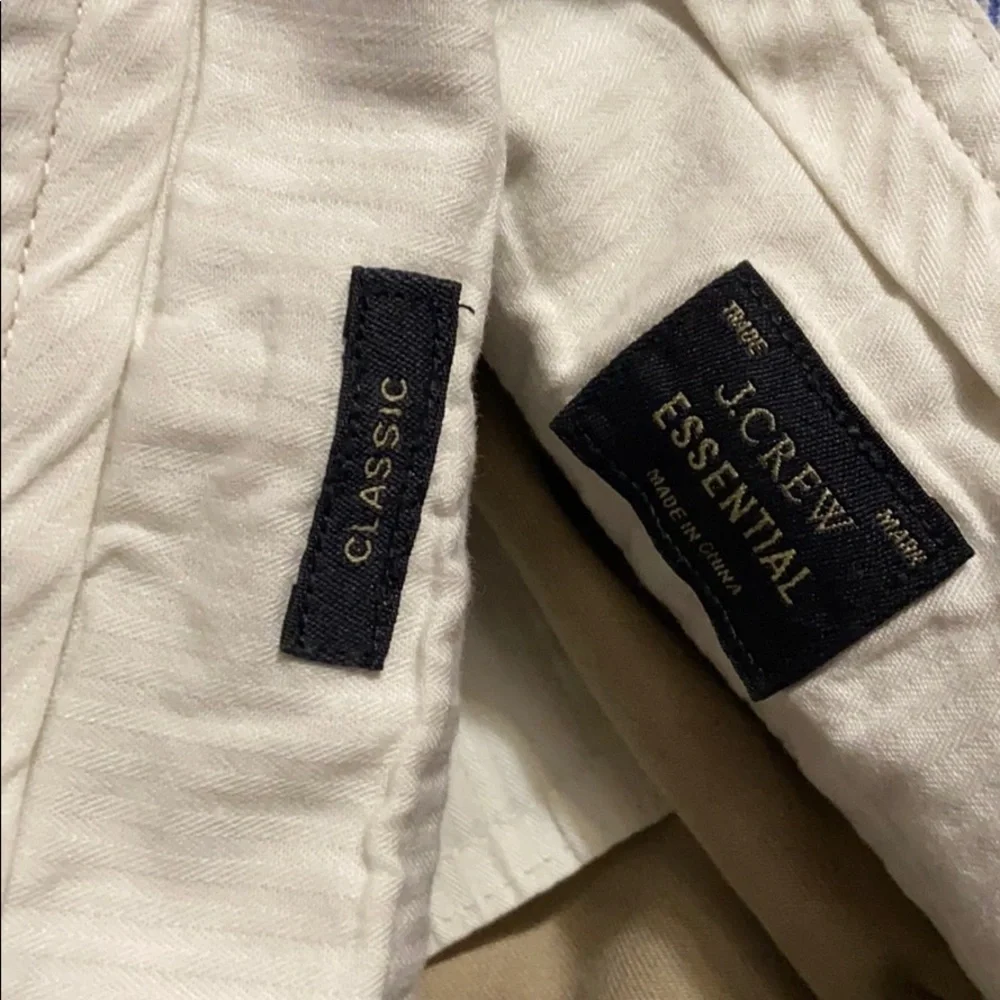 J. Crew inseam 33”